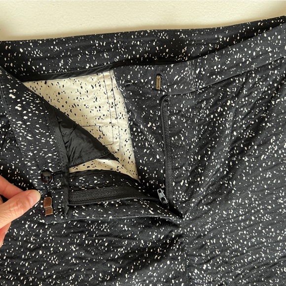 Twisty Parallel Universe Black pants with white flecks - Picture 5 of 8